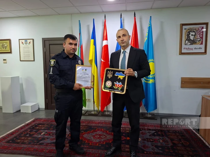 Media.az - Новости Азербайджана - Азербайджанцев, служащих в Национальной полиции Украины, поздравили с профессиональным праздником