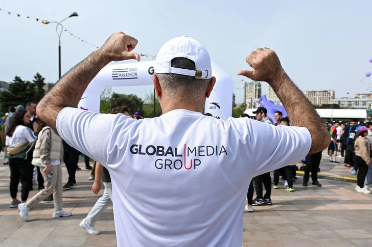 Media.az - Новости Азербайджана - Сотрудники Global Media Group приняли участие в «Бакинском марафоне - 2025»