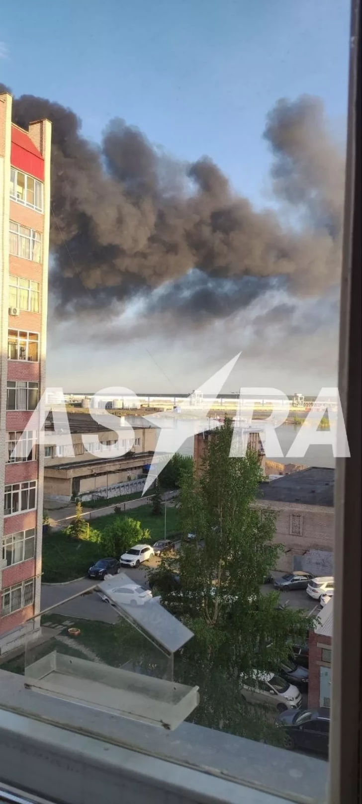 Media.az - Новости Азербайджана - В России произошел крупный пожар на производственной площадке