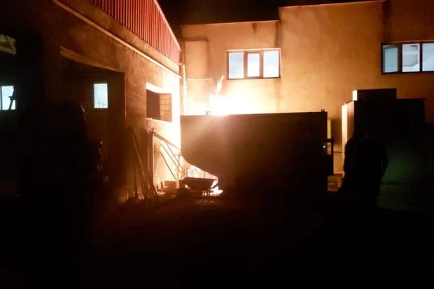 В Губинском районе загорелся цех по производству хлеба