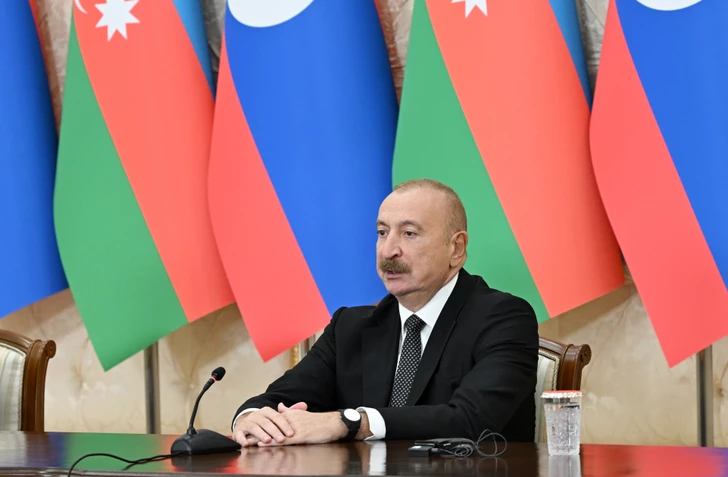 Media.az - Новости Азербайджана - Президенты Азербайджана и Лаоса выступили с заявлениями для прессы