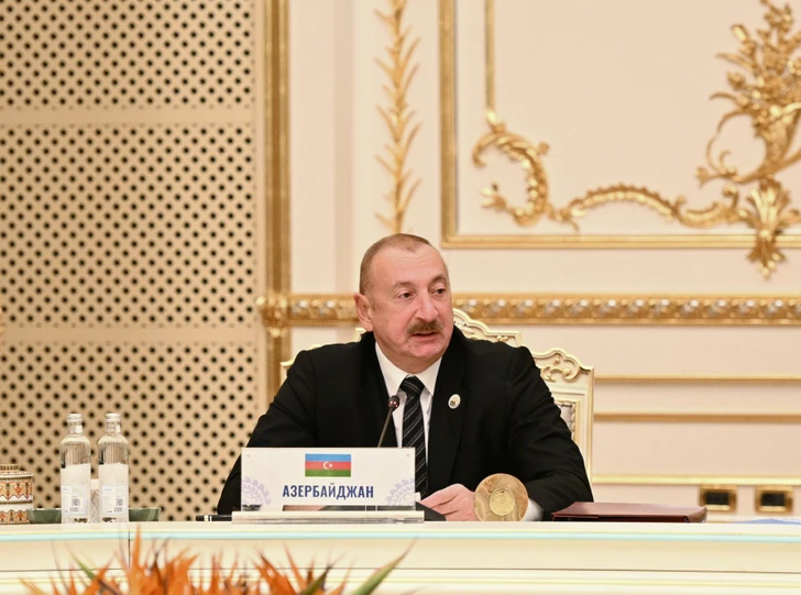 Media.az - Новости Азербайджана - Президент Ильхам Алиев в Душанбе выступил на заседании Совета глав государств СНГ в узком составе