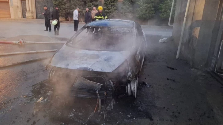 В Баку задержан соучастник поджога автомобиля директора школы