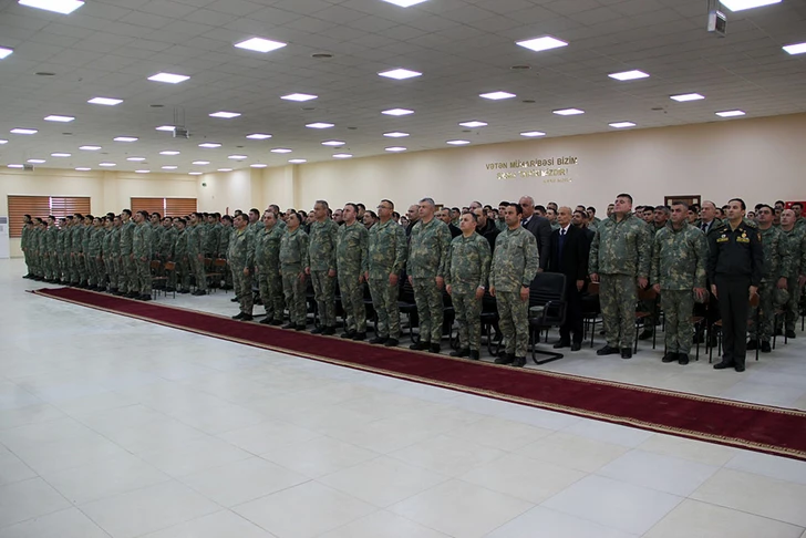 Media.az - Новости Азербайджана - Память шехидов трагедии 20 Января почтена в азербайджанской армии