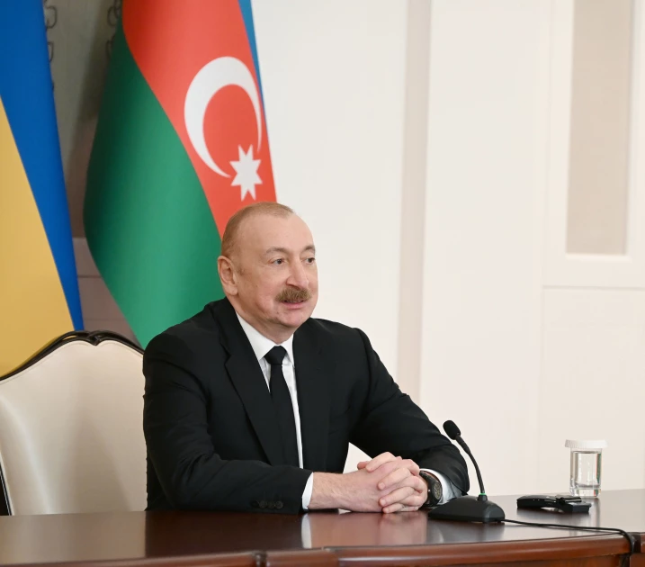 Media.az - Новости Азербайджана - Президенты Азербайджана и Украины выступили с заявлениями для прессы
