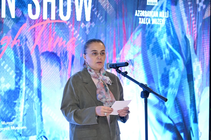 Media.az - Новости Азербайджана - Алёна Алиева приняла участие в показе мод «Узоры времени»