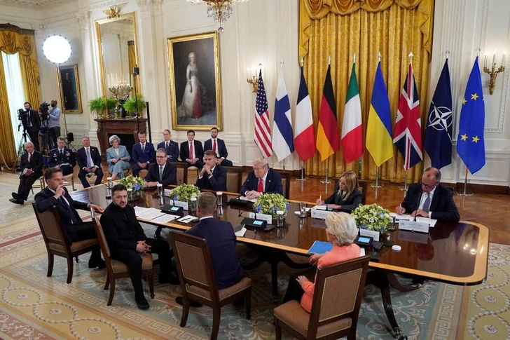 Переговоры Трампа с Зеленским и лидерами ЕС завершились