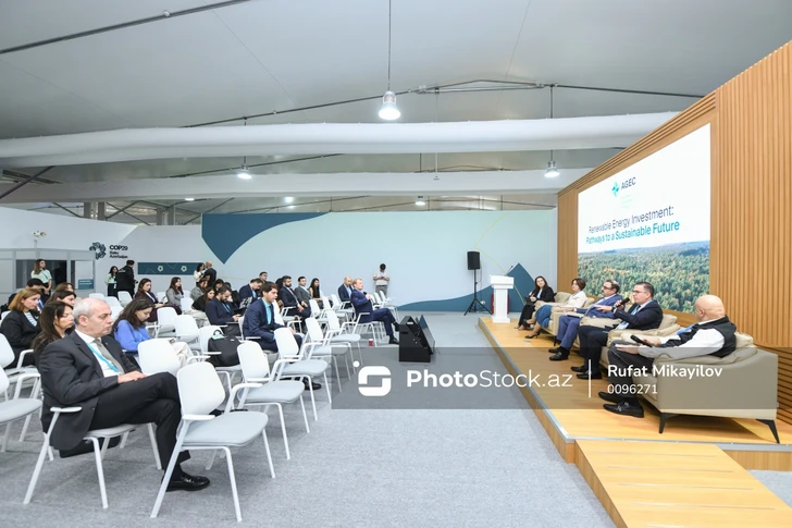 Media.az - Новости Азербайджана - В Зеленой зоне COP29 прошло мероприятие, посвященное привлечению инвестиций в инфраструктуру ВИЭ