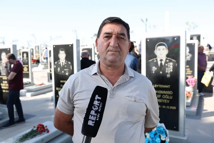 Media.az - Новости Азербайджана - Вагиф Шабиев: Мой сын стал шехидом через три месяца после начала службы