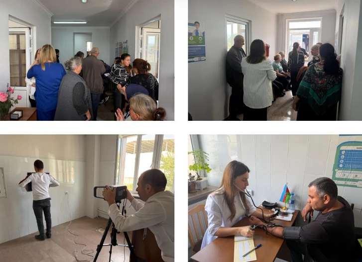 Media.az - Новости Азербайджана - Минздрав провел в Ходжалинском районе выездную медицинскую акцию для местных жителей