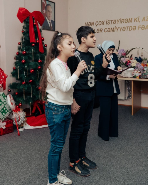 Media.az - Новости Азербайджана - Арзу Алиева и Алена Алиева посетили приют и учреждение социальной реабилитации