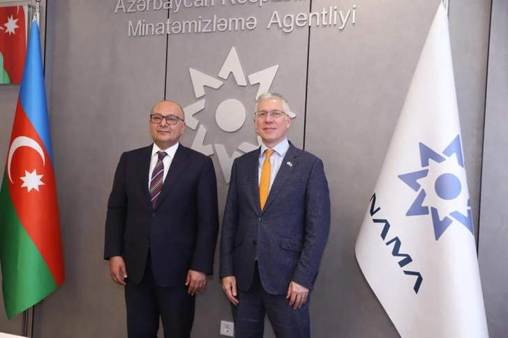 Media.az - Новости Азербайджана - Вугар Сулейманов встретился с британским послом: в фокусе - безопасность освобожденных земель