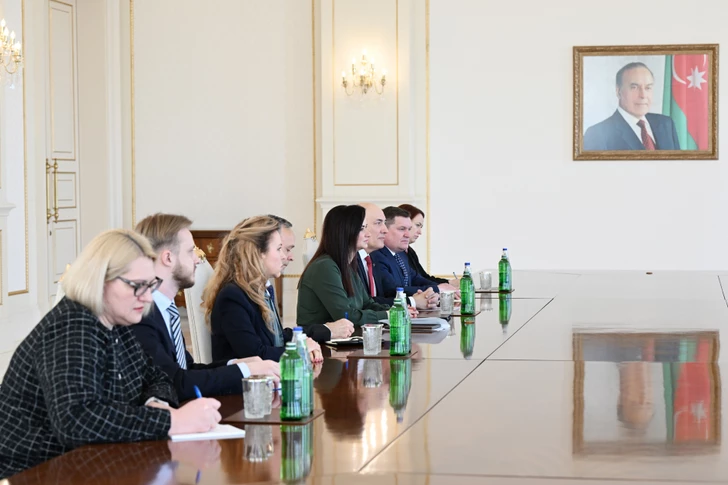 Media.az - Новости Азербайджана - Ильхам Алиев принял премьер-министра Литвы Ингу Ругинене