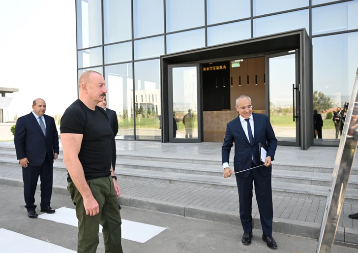 Media.az - Новости Азербайджана - Президент принял участие в открытии предприятия по производству табачных изделий в Агдаме