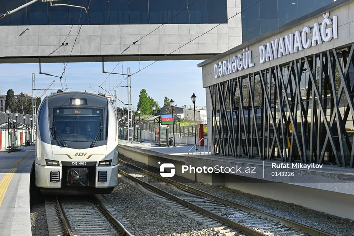На Абшеронской кольцевой железной дороге открылась остановка «Дарнагюль»