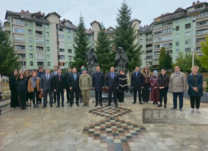 В Сараево почтили память шехидов Азербайджана