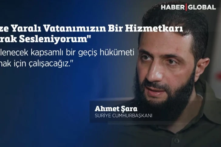 Лидер новых властей Сирии Ахмед аш-Шараа обратился к народу с первым посланием