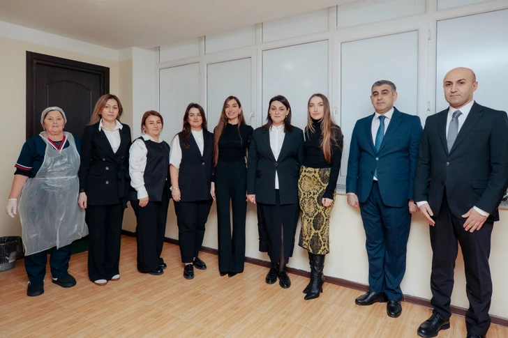 Media.az - Новости Азербайджана - Арзу Алиева и Алена Алиева посетили приют и учреждение социальной реабилитации
