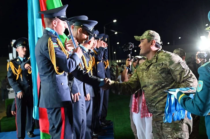Media.az - Новости Азербайджана - Курсанты военных лицеев Азербайджана достойно представили страну на сборе «Айбын-2026» в Казахстане