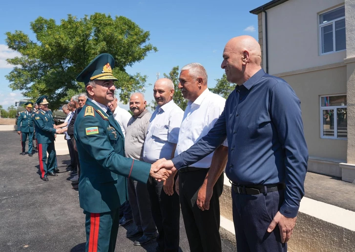 Media.az - Новости Азербайджана - Открылась служба пограничной комендатуры «Самур»