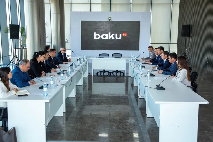 Media.az - Новости Азербайджана - Baku TV, ИА Report подписали меморандуми с казахстанским Xabar