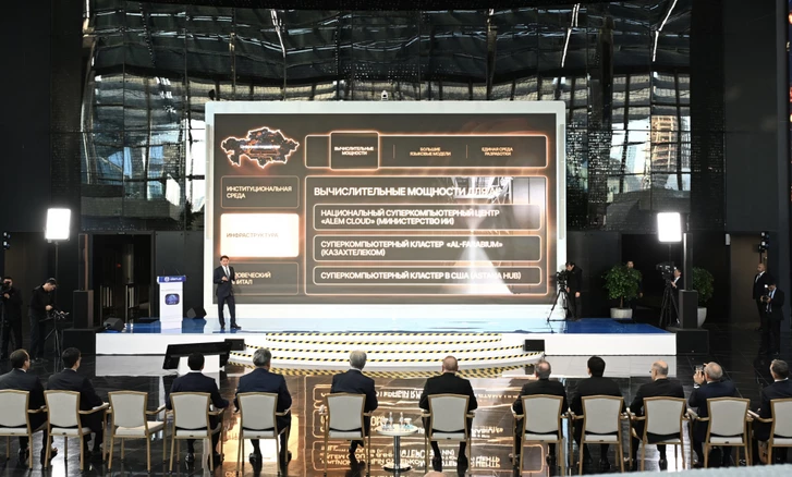 Media.az - Новости Азербайджана - Алиев и Токаев посетили Центр ИИ Alem.ai в Астане.