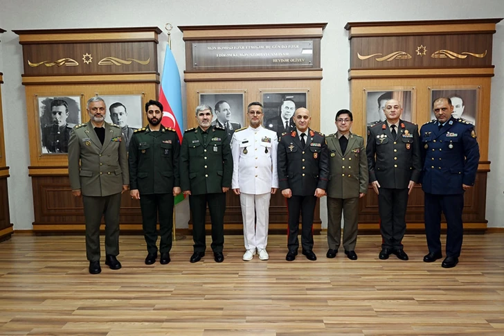 Media.az - Новости Азербайджана - Делегация Высшего национального университета обороны Ирана посетила Азербайджан