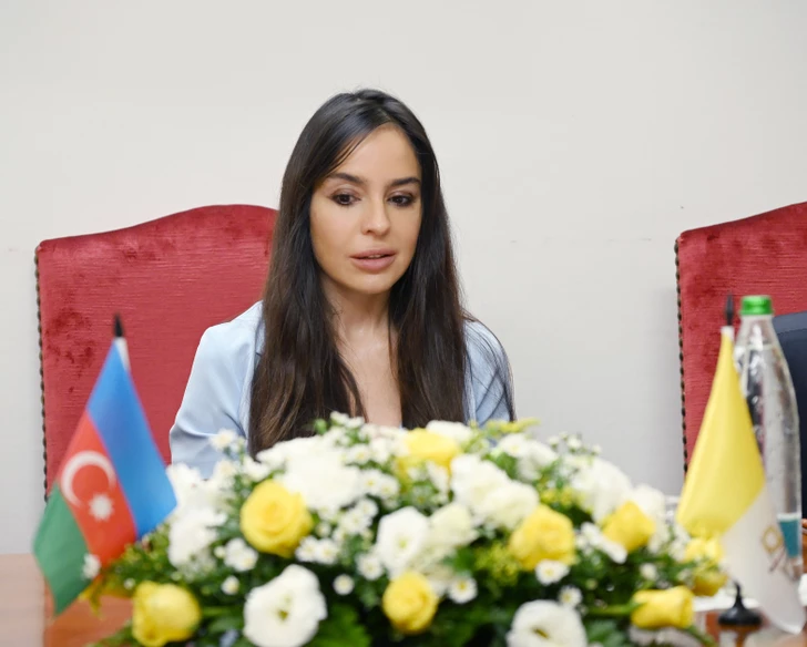 Media.az - Новости Азербайджана - Лейла Алиева обсудила с Раффаэллой Джулиани реставрацию катакомб