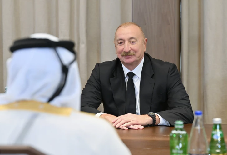 Media.az - Новости Азербайджана - Президент Ильхам Алиев провел встречу с эмиром Катара