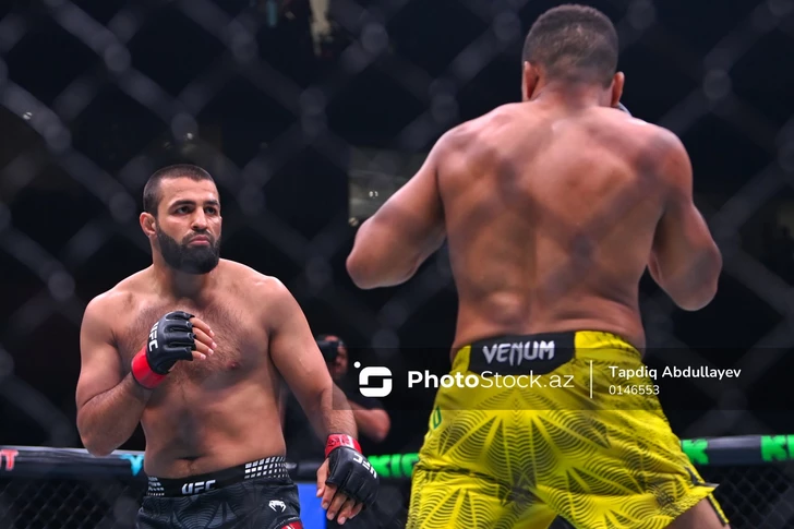 Media.az - Новости Азербайджана - В Баку проходит турнир UFC Fight Night: Жан Мацумото одолел Бекзата Алмахана