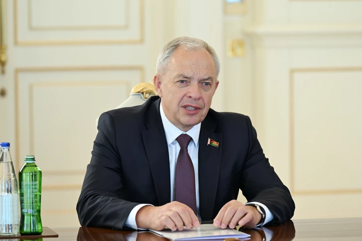 Media.az - Новости Азербайджана - Президент Ильхам Алиев принял председателя Палаты представителей Национального собрания Беларуси