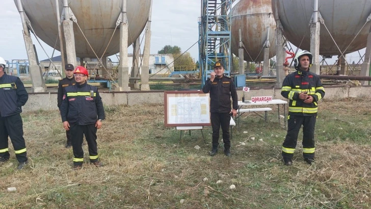 Media.az - Новости Азербайджана - На заводе SOCAR в Сумгайыте проверили готовность к чрезвычайной ситуации