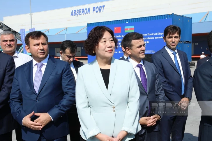 Media.az - Новости Азербайджана - Поезд из Китая успешно прибыл в Баку