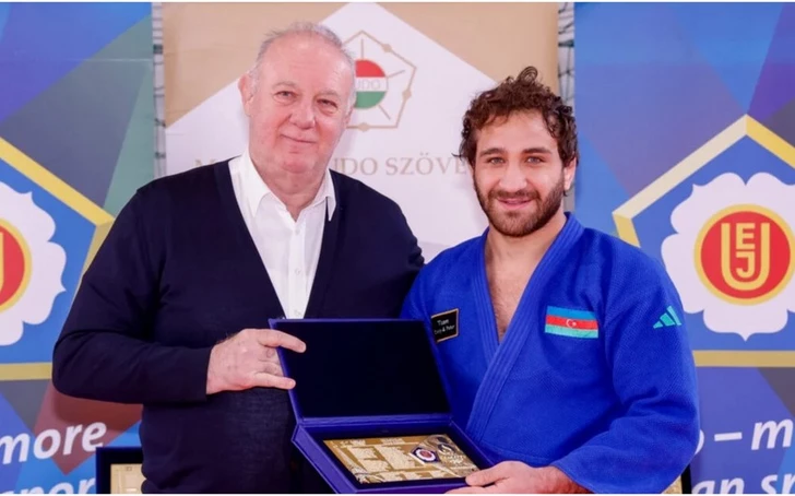 Европейский союз дзюдо наградил олимпийских чемпионов Азербайджана