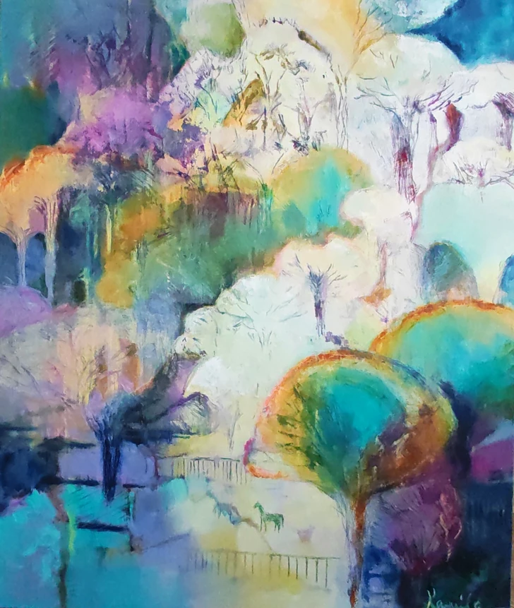 Media.az - Новости Азербайджана - Природа, память и человеческое тело: в Баку Nine Senses Art Center открывает «Зачарованный лес»