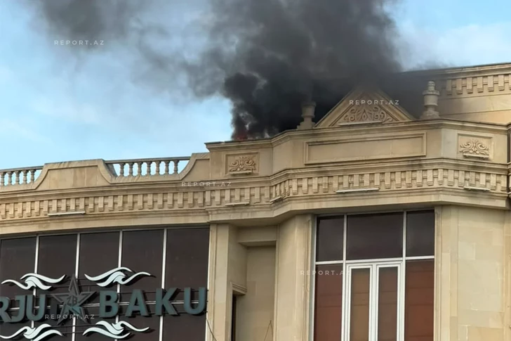 Media.az - Новости Азербайджана - На крыше ночного клуба в Баку произошел пожар