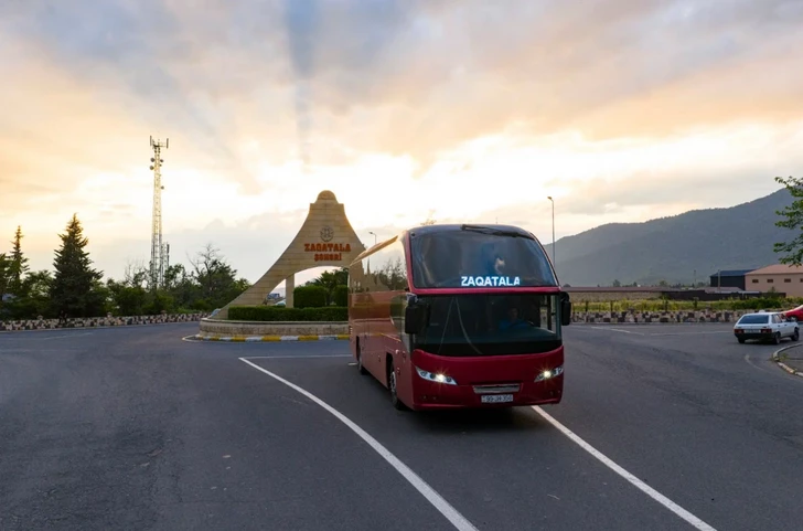 BakuBus запускает дополнительные рейсы по маршруту Баку–Загатала–Баку