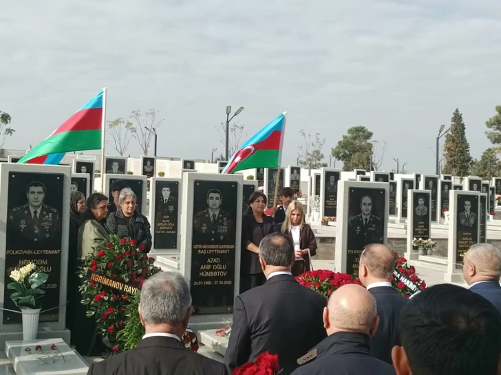 Media.az - Новости Азербайджана - В Азербайджане почтили память героя Отечественной войны Азада Гумбатова