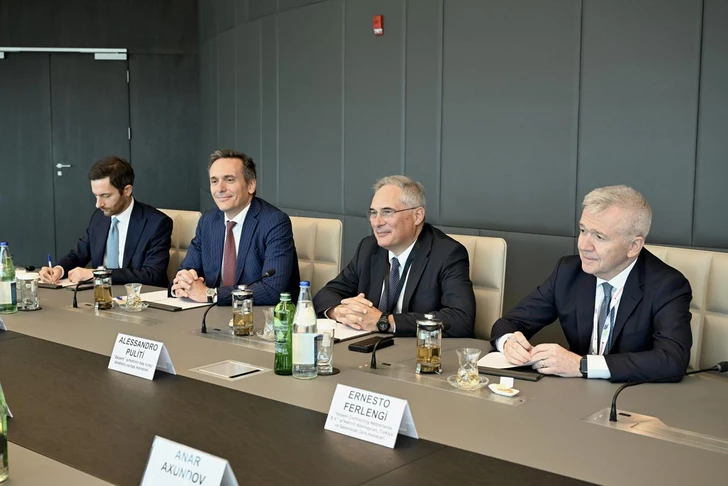 Media.az - Новости Азербайджана - Азербайджан и Saipem S.p.A. обсудили перспективы сотрудничества в энергетике