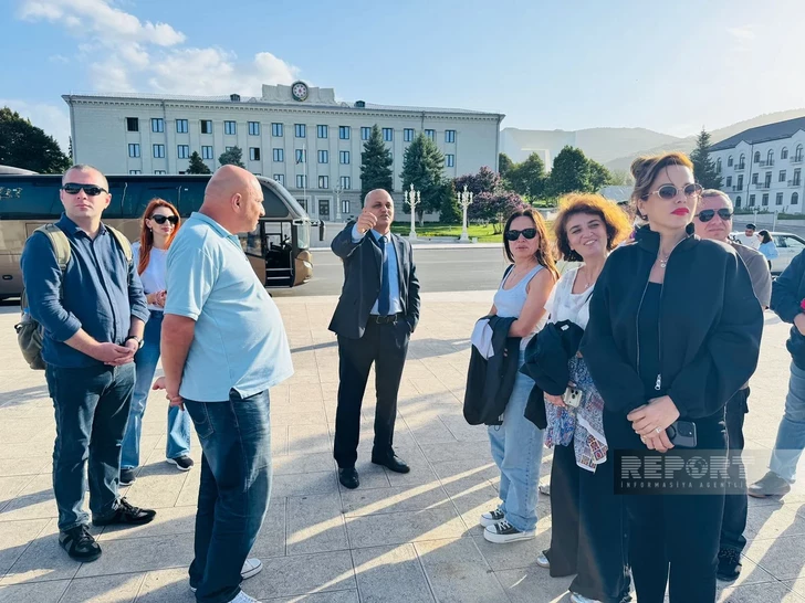 Media.az - Новости Азербайджана - Грузинские журналисты и блогеры побывали в Ханкенди
