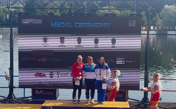 Татьяна Смиловенко принесла Азербайджану медаль на чемпионате Европы по гребле