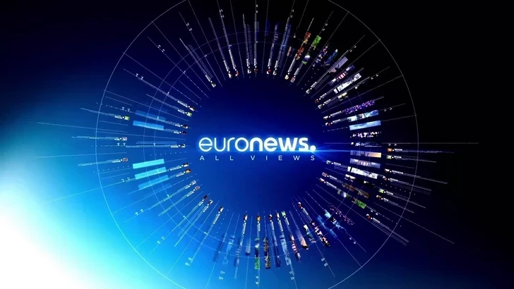 Euronews распространил кадры со встречи Ильхама Алиева с Масудом Пезешкианом