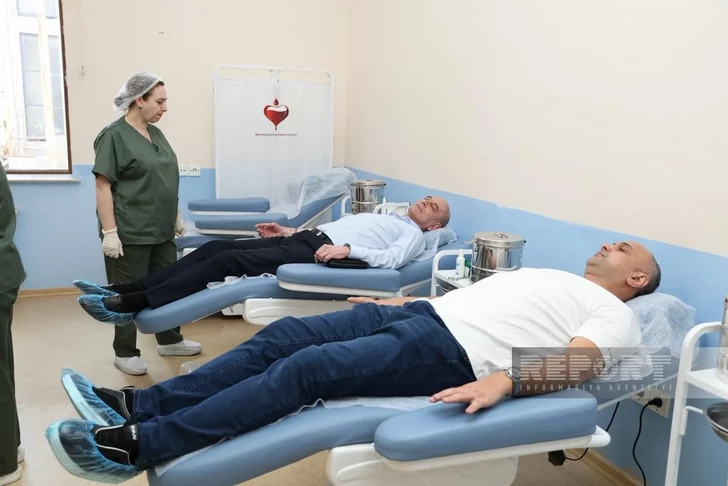 Media.az - Новости Азербайджана - В Азербайджане отметили Всемирный день гемофилии акцией по сдачей крови