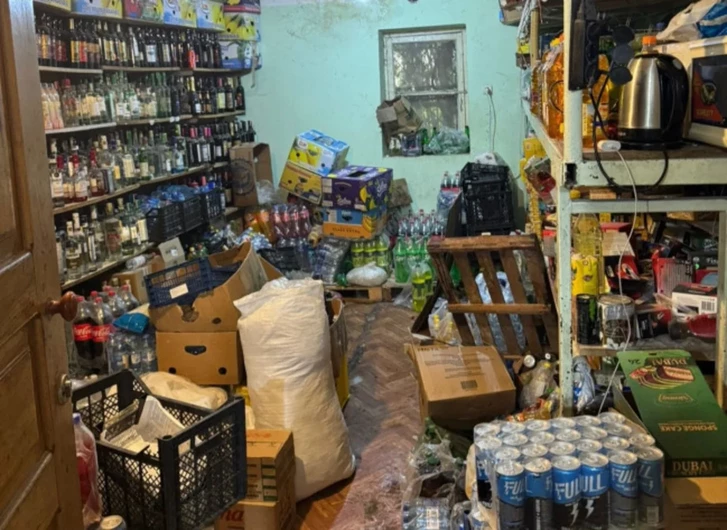 В Гяндже продавали поддельный алкоголь под известными брендами