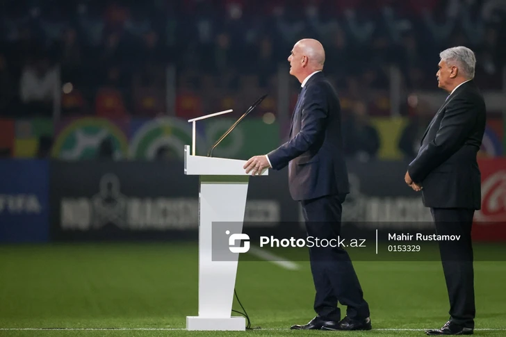 Инфантино: Чемпионат мира и фестиваль FIFA U-15 в Баку объединяет страны со всех уголков мира