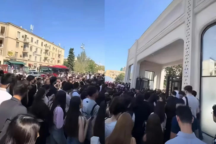 В БГУ прокомментировали скопление студентов у входных ворот