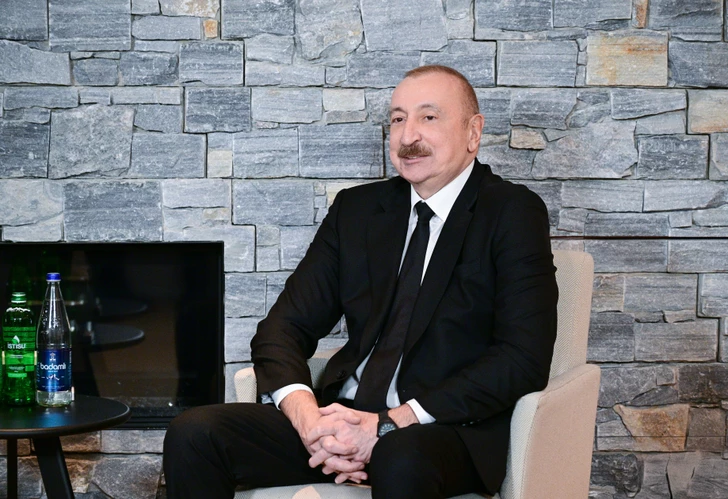 Media.az - Новости Азербайджана - Ильхам Алиев встретился в Давосе с премьер-министром Катара