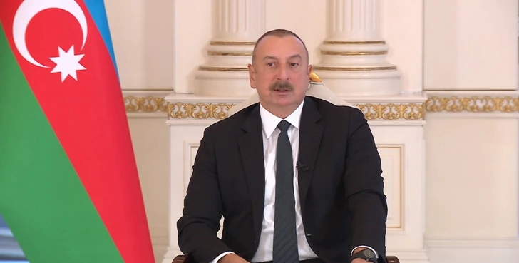 Президент Ильхам Алиев: Благодаря деятельности великого лидера мы вступили на путь развития