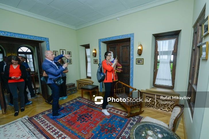 Media.az - Новости Азербайджана - Аккредитованные в Азербайджане дипломаты возвращаются из Агдама в Баку на скоростном поезде