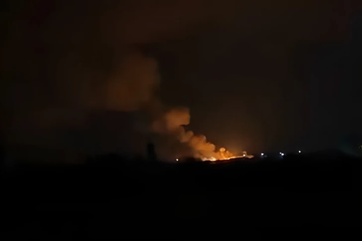 В Гёранбое прогремел мощный взрыв
